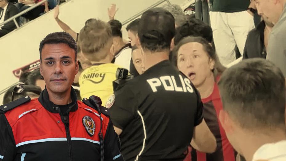 Çocuğu tribünden kurtaran polis anlattı. Fenerbahçeli miniğin sorusu yürek parçaladı