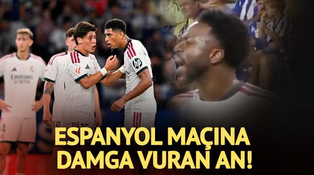 Real Madrid'de Vinicius Jr. ile Arda Güler arasında saha içinde tansiyon yükseldi
