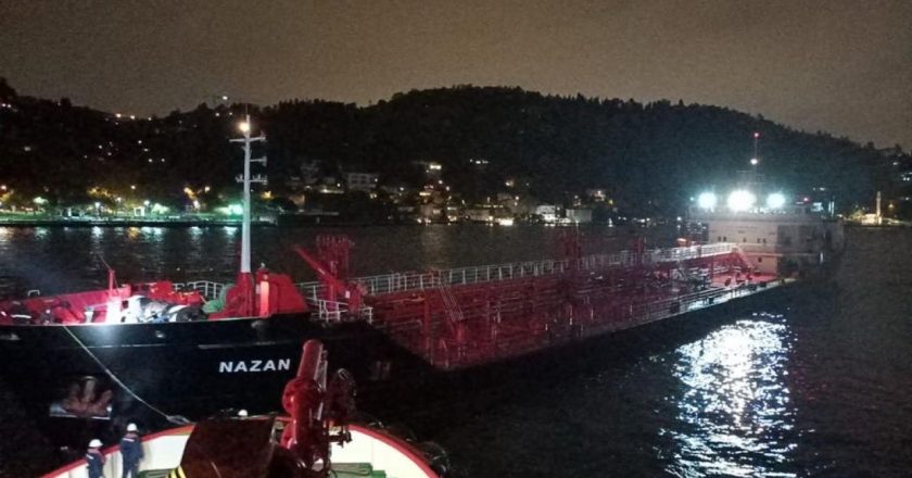 Boğaz deniz trafiğine kapatıldı