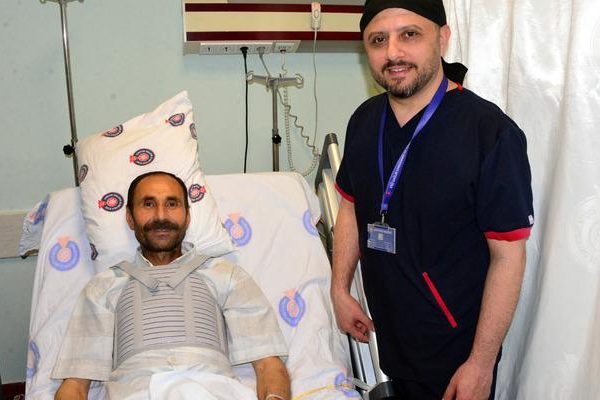 Aort gemisi genişletildi, 6 saatlik ameliyatla sağlığını geri kazandı
