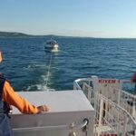 Çanakkale Boğazı’nda sürüklenen tekne kurtarıldı