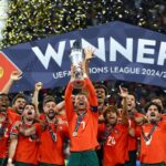 UEFA Uluslar Ligi finalini 40 yaşındaki Cristiano Ronaldo kaybetti! 17’lik Lamine Yamal’a kupa dersi verdi…