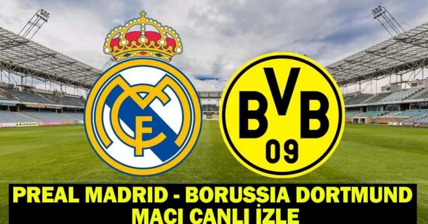 Real Madrid – Borussia Dortmund TRT 1 ŞİFRESİZ CANLI İZLE: Real Madrid – Borussia Dortmund çeyrek final maçı hangi kanalda, saat kaçta? Real Madrid