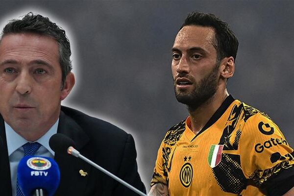 Fenerbahçe’de Başkan Ali Koç Hakan Çalhanoğlu’nu açıkladı! Ortalık alev aldı… ‘Sen Galatasaraylısın, Fenerbahçe’ye gelmek istiyor musun?’ dedim