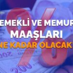 2026’da Emekli ve Memur Maaşlarına Ne Kadar Zam Yapılacak? SSK ve Bağ-Kur Maaşları Ne Olacak?