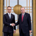 Cumhurbaşkanı Erdoğan, Finlandiya’nın lideri Stubb ile bir araya geldi.