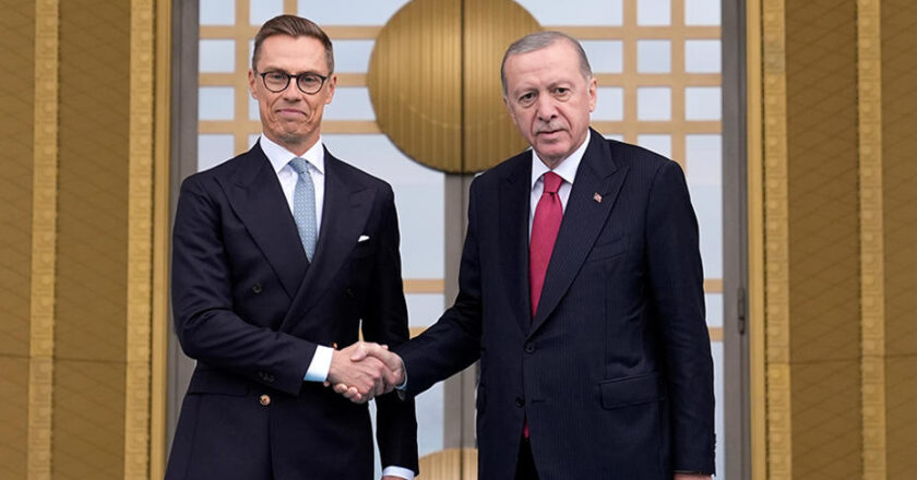 Cumhurbaşkanı Erdoğan, Finlandiya’nın lideri Stubb ile bir araya geldi.