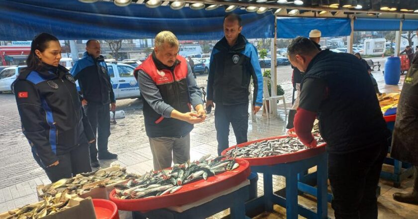 Tezgahta “kolyoz” balığına rastlandı: Balık satışlarına geniş kapsamlı denetim!