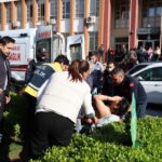 Boşanma duruşmasından sonra eşini bıçakladı